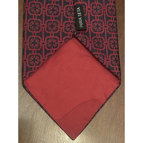 Galerias Preciados 100% Silk Men’s Neck Tie - Picture 2 of 9